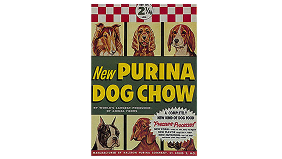 Nieuwe Purina Dog Chow poster