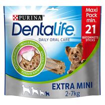 Verpakking Dentalife® kauwsticks voor zeer kleine honden tussen 2 en 7 kg