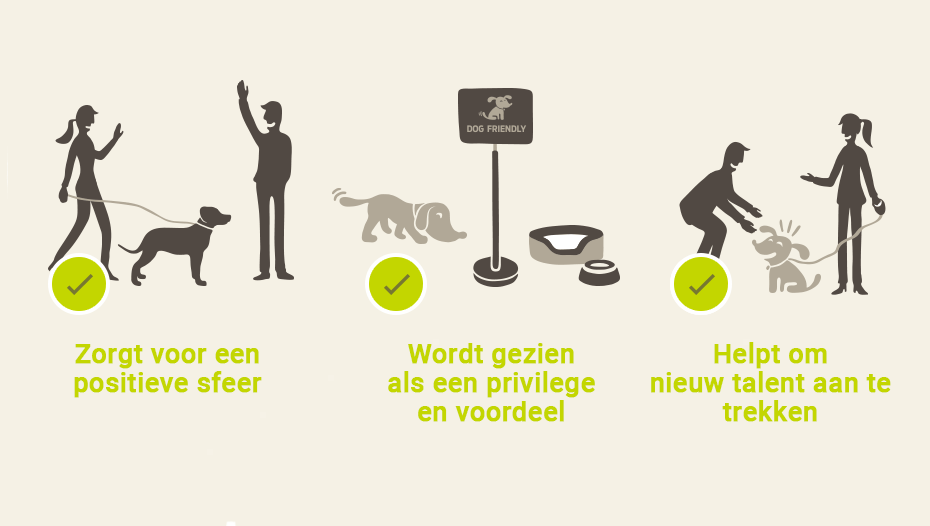 Huisdieren op het werk infographic