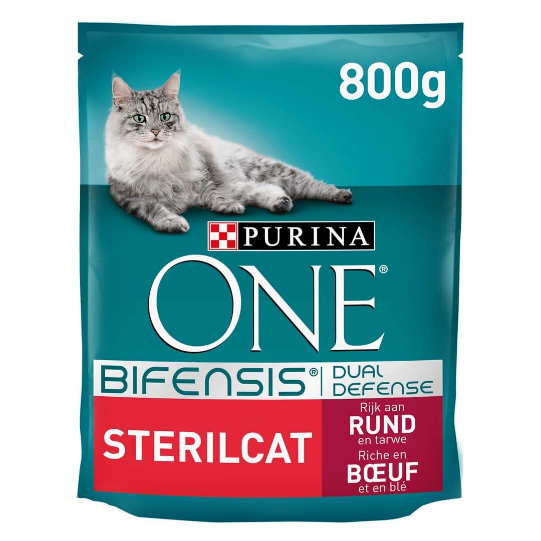 Aliment Pour Chat Sterilise Riche En Bœuf Purina One Sterilcat