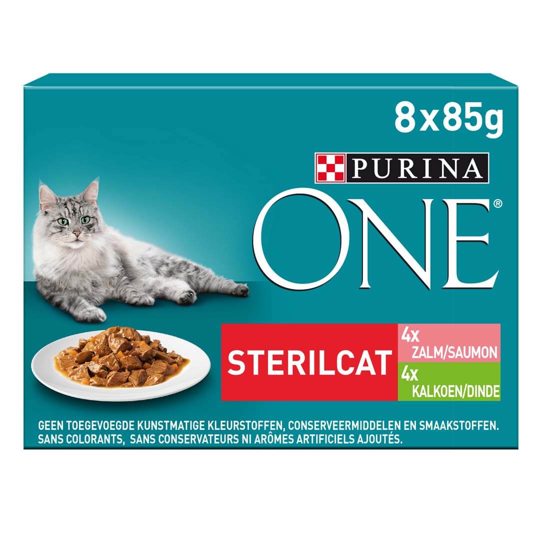 Nat kattenvoer voor gesteriliseerde | Purina Sterilcat
