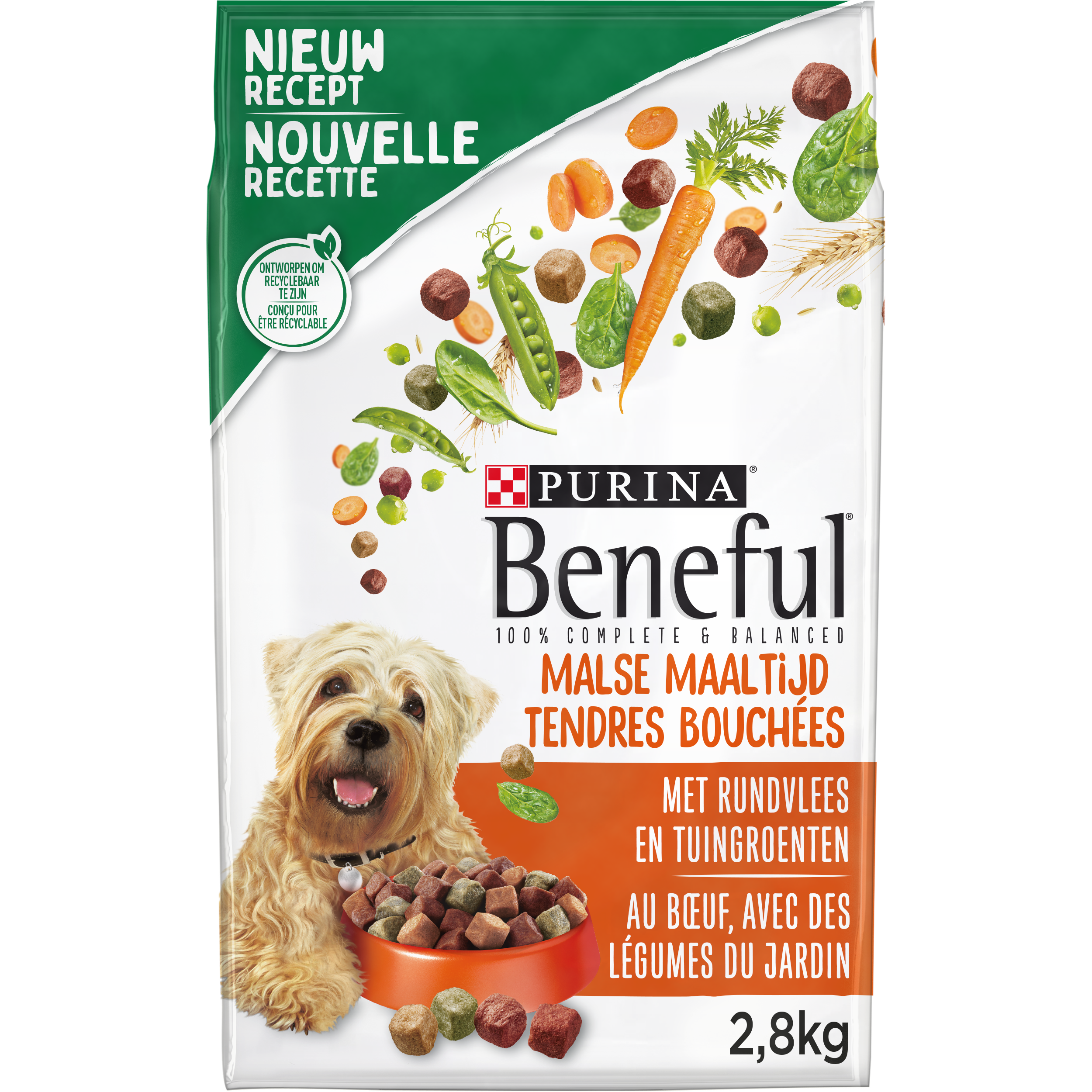 De Kamer Ik heb het erkend dreigen Zachte hondenbrokken | Purina® Beneful® Malse Maaltijd