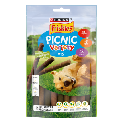 Emballage Bâtonnets pour chien Friskies® Picnic Variety