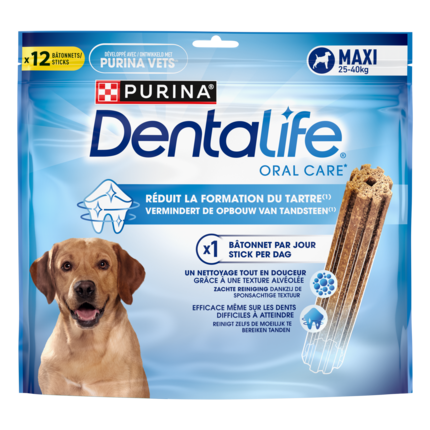 Emballage Dentalife® Bâtonnets à mâcher pour chien de grande taille entre 25 et 40kg