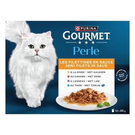 GOURMET™ Perle Les Filettines en Sauce - Sachets pour chat