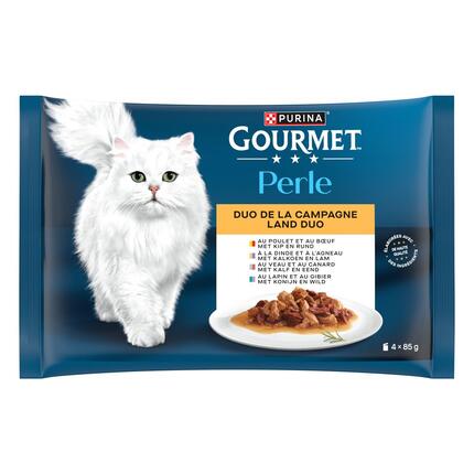 GOURMET™ PERLE DUO de la Campagne - Sachets pour chat