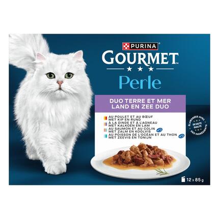 GOURMET™ PERLE DUO Terre et Mer - Sachets pour chat