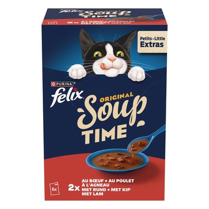FELIX® - Sachets pour chat Soup’ - Sélection Campagne