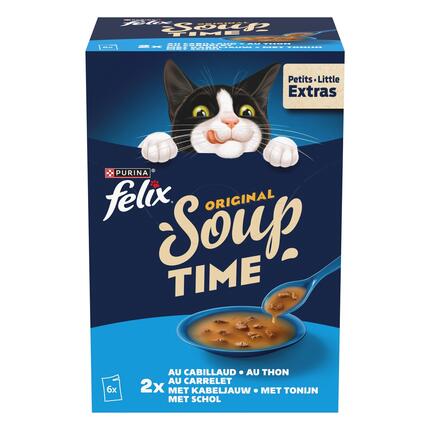 FELIX® - Sachets pour chat Soup’ - Sélection Poisson