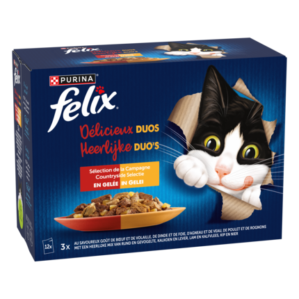 FELIX DELICIEUX DUOS Sélection De Campagne En Gelée