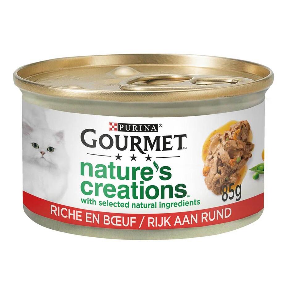 Emballage GOURMET™ NATURE'S CREATIONS MINI BOUCHÉES PRÉPARÉ AVEC DU BŒUF