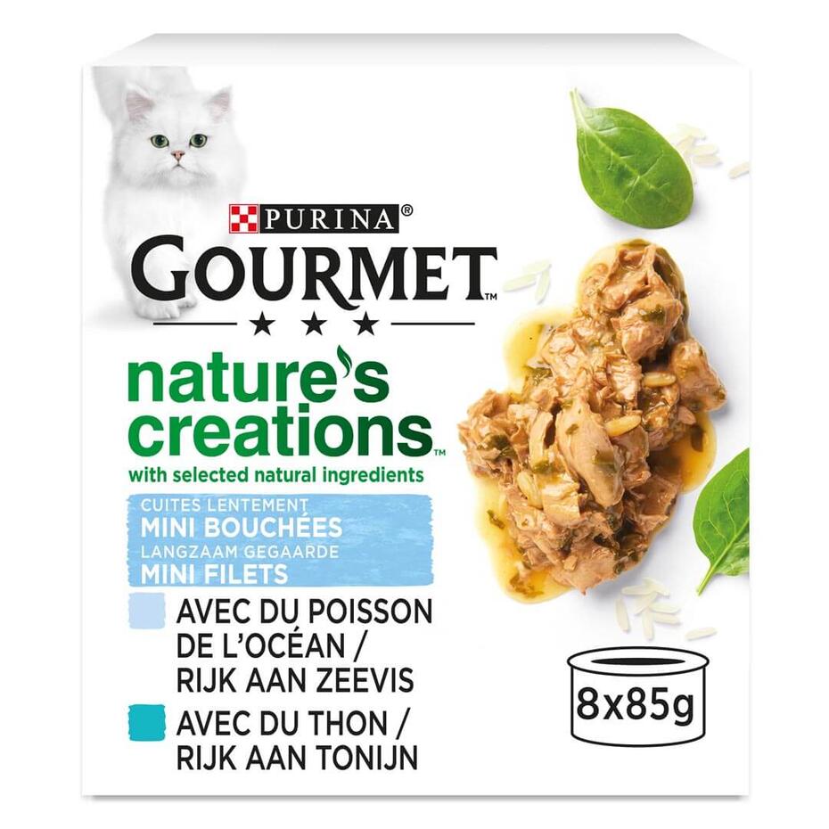 Verpakking GOURMET™ NATURE'S CREATIONS™ MINI FILETS VIS