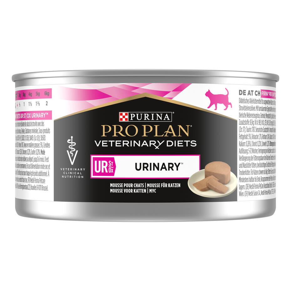 PRO PLAN® VETERINARY DIETS  Feline UR St/Ox Urinary Mousse Dinde