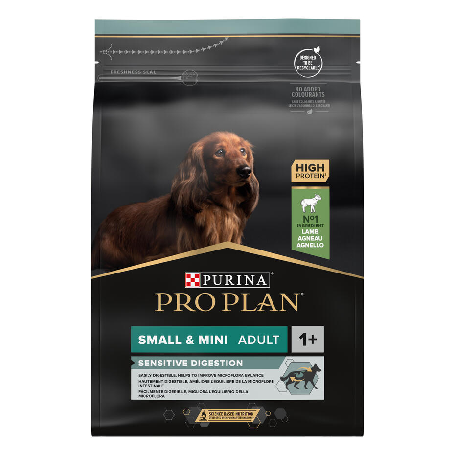 PRO PLAN® Small & Mini Adult Sensitive Digestion Riche en Agneau