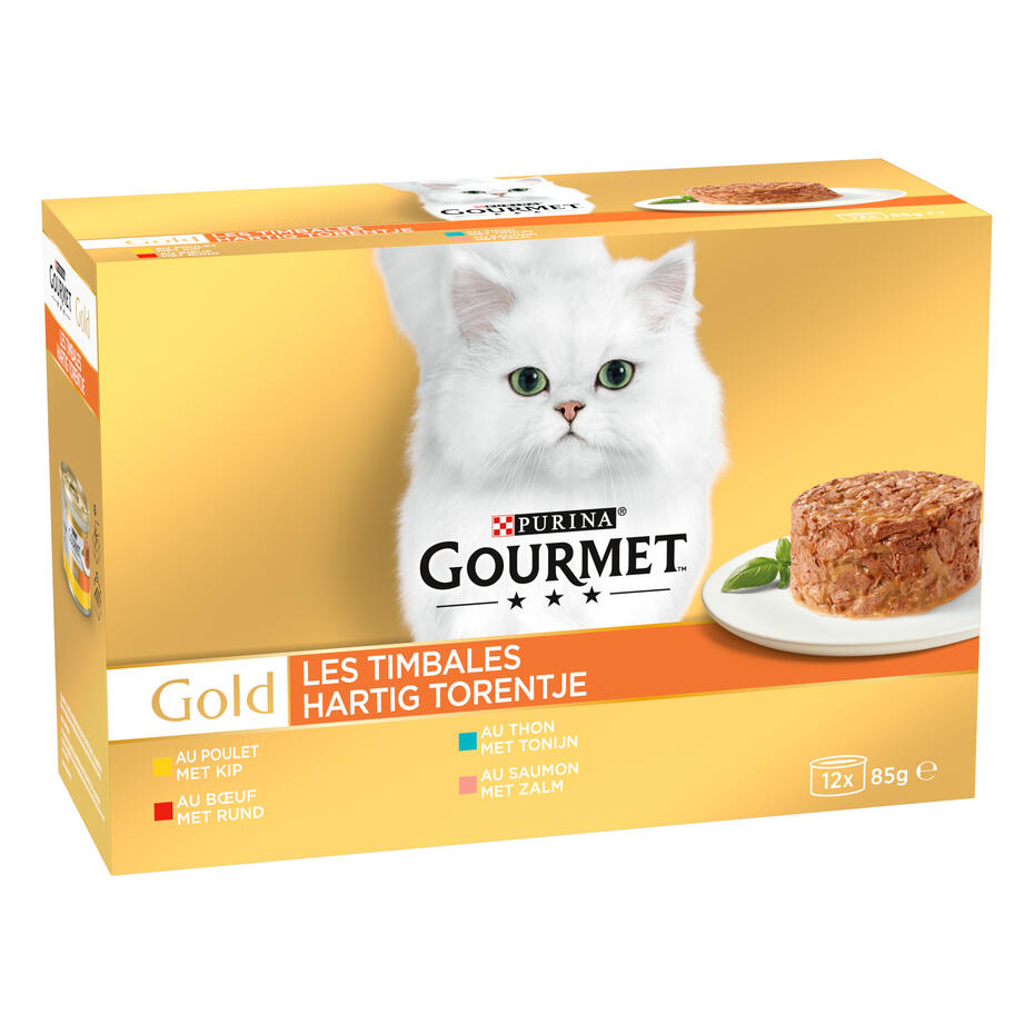 Emballage GOURMET™ GOLD LES TIMBALES VIANDE