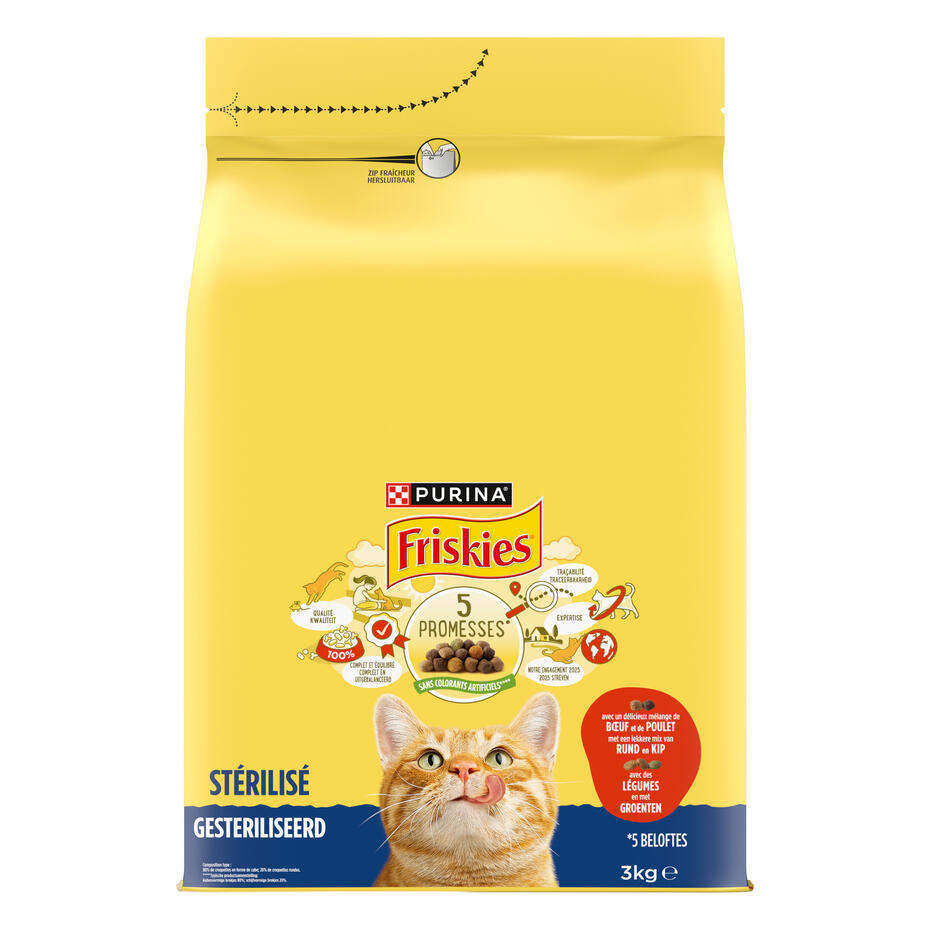 FRISKIES CAT STERIL BEEF