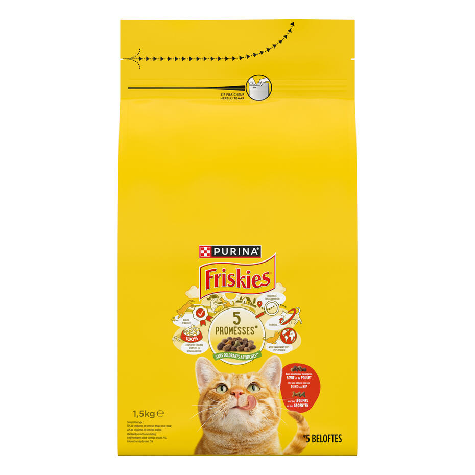 FRISKIES CAT ADULT BEEF