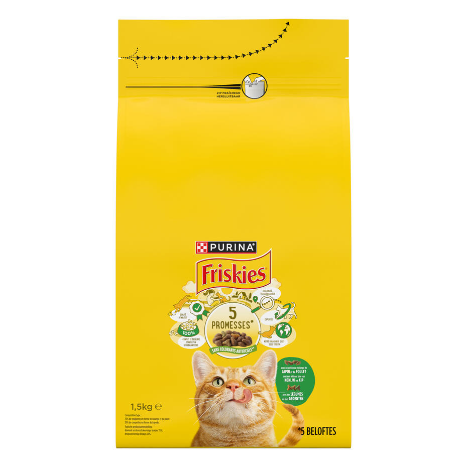 FRISKIES CAT ADULT RABBIT