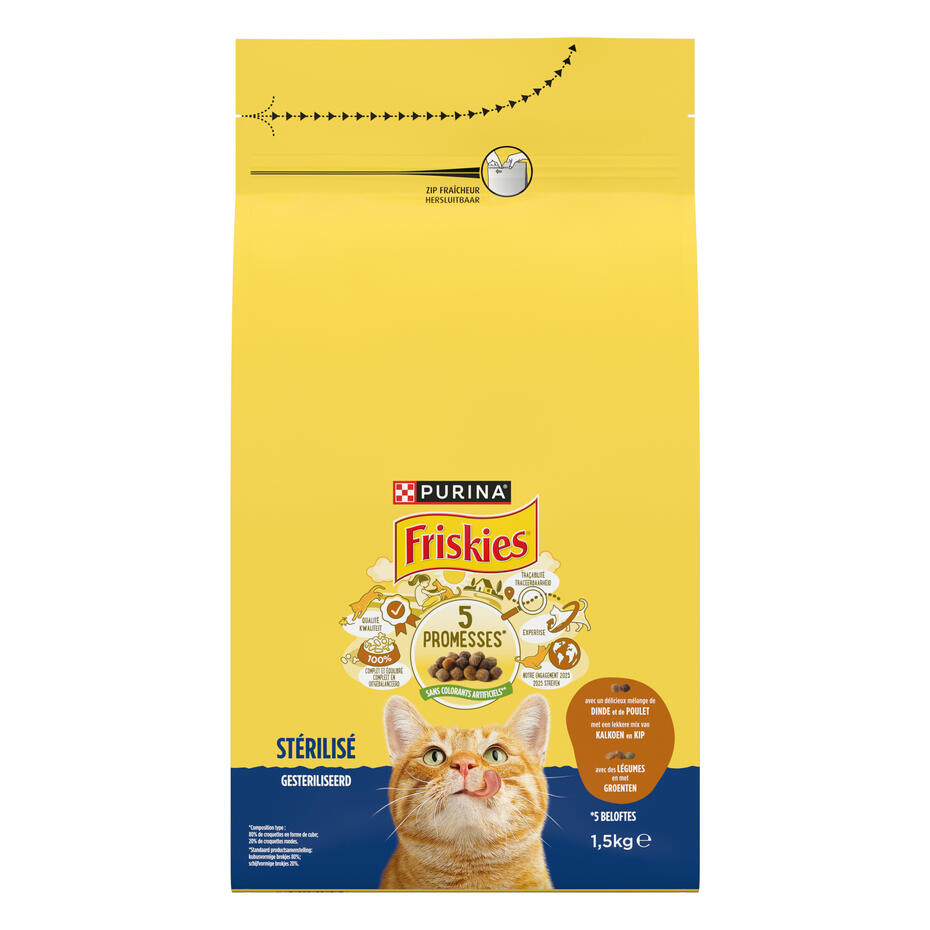 FRISKIES CAT STERIL CHICKEN
