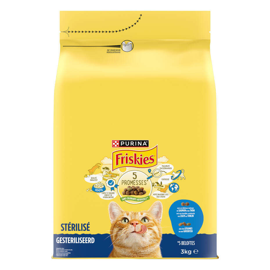 FRISKIES CAT STERIL SALMON