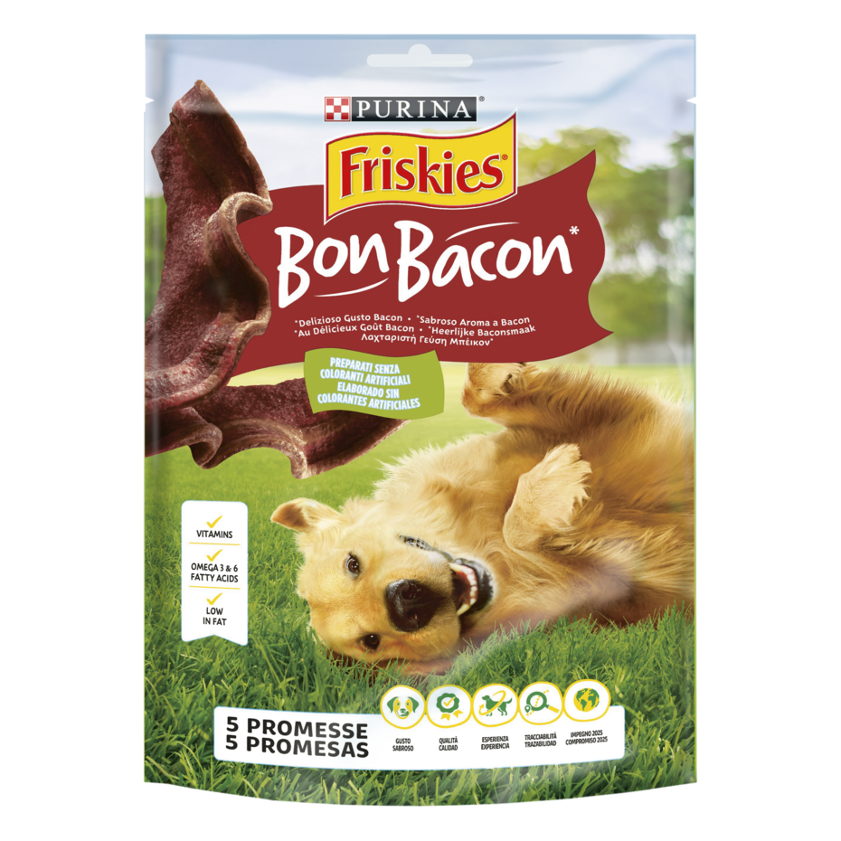 Emballage Friskies® Bon Bacon
