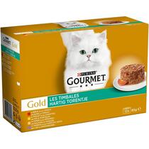 Emballage GOURMET® Gold Les Timbales avec des Légumes