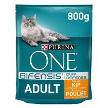 Emballage Purina ONE® Adult Croquettes pour chat adulte au poulet et céréales complètes