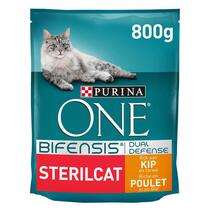 Emballage Purina ONE® Sterilcat Croquettes pour chat stérilisé au poulet et blé