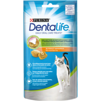 Verpakking  Dentalife® tandverzorgende kattensnack met kip 