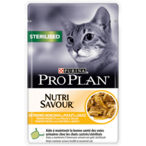 PRO PLAN® Sterilised NUTRISAVOUR™ en Sauce - Au Poulet