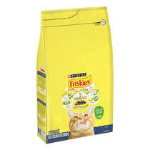 Emballage avant FRISKIES® STERILISED Croquettes pour chat stérilisé avec Agneau, Dinde et Légumes
