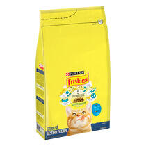 Emballage avant FRISKIES® STERILISED Croquettes pour chat stérilisé au Saumon, Thon et Légumes