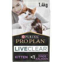 PRO PLAN® LIVECLEAR® Kitten <1 met Kalkoen