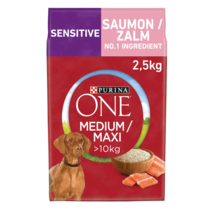 Alimentation chien PURINA ONE® Medium/Maxi >10kg Adulte Sensitive