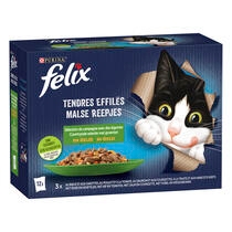 Verpakking PURINA® FELIX® MALSE REEPJES countryside selectie in gelei met groenten