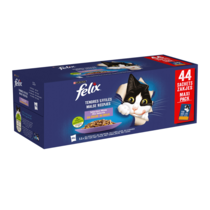 Verpakking PURINA® FELIX® MALSE REEPJES  met vlees en vis