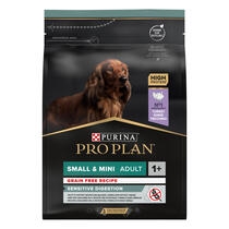 PRO PLAN® Small & Mini Adult Dog Sensitive Digestion Grain Free Rijk aan Kalkoen