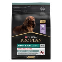 PRO PLAN® Small & Mini Adult Sensitive Digestion GRAIN FREE Riche en Dinde