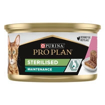 PRO PLAN® STERILISED Adult Mousse au Thon et au Saumon