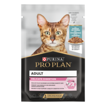 PRO PLAN® NUTRISAVOUR Adult Cat Delicate in Saus Rijk aan Oceaanvis