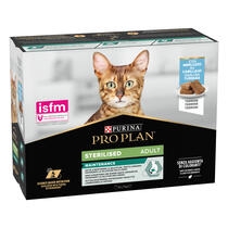 PRO PLAN® NUTRISAVOUR Sterilised Adult Cat Terrine met Kabeljauw