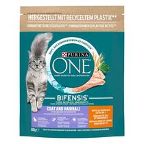 Purina ONE® Coat & Hairball kattenvoer voor mooie vacht - kip