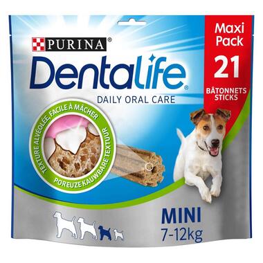 Verpakking Dentalife® kauwsticks voor kleine honden tussen 7 en 12 kg