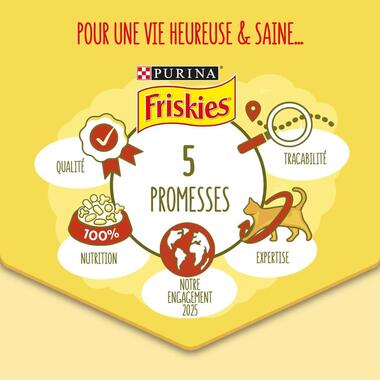 Les 5 promesses Friskies