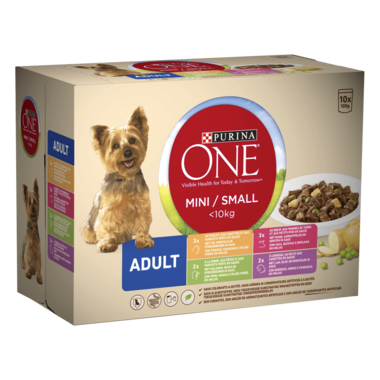 Alimentation humide chien PURINA ONE® Mini/Small <10kg Adulte