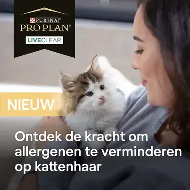 PRO PLAN® LIVECLEAR® Kitten <1 met Kalkoen
