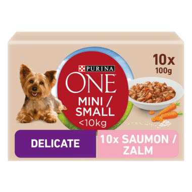 Alimentation humide chien PURINA ONE® Mini/Small <10kg delicate