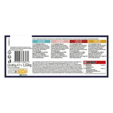 Dos d' Emballage PURINA® FELIX® SELECTION Mixte Sachet en gelée pour chat