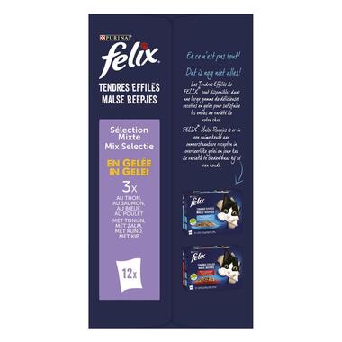 FELIX® CAT Tendres Effilés Sélection Mixte en Gelée