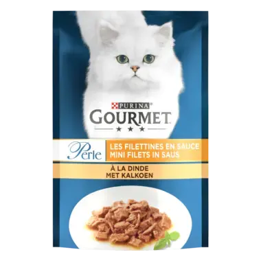 Emballage GOURMET® PERLE FILETTINES EN SAUCE À LA DINDE